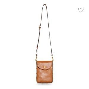 Rebecca minkoff envelope phone crossbody-caramel-no Dustbag